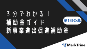 3分でわかる補助金ガイド新事業進出促進補助金